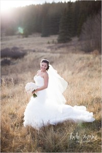 Colorado Mountain Wedding Bride