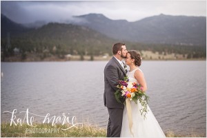 Colorado mountain wedding portraits